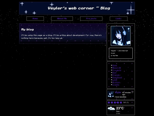 pages/blog screenshot