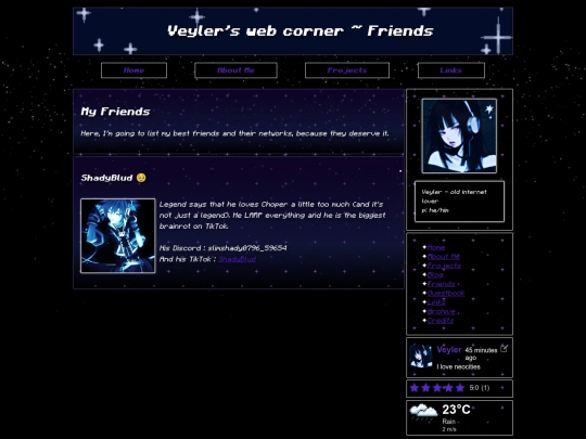 pages/friends screenshot