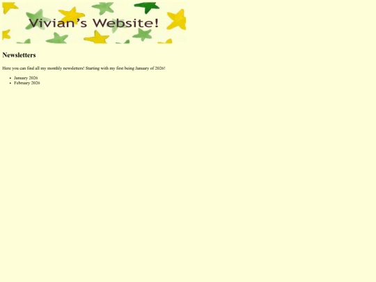 newsletters screenshot
