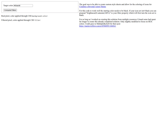 test screenshot