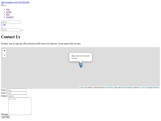contact screenshot