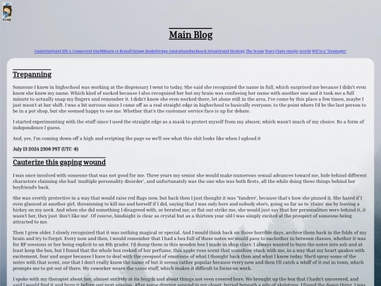 blog/main screenshot