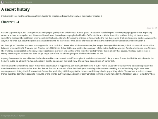 books screenshot