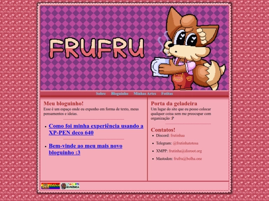 blogue screenshot