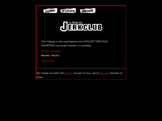 blog/pensamentos screenshot
