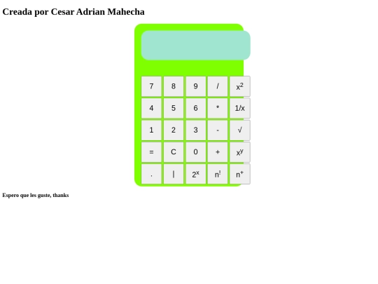 calculadora 2/calcularajva screenshot