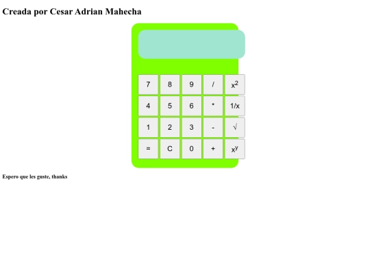 calculadora/calcularajva screenshot