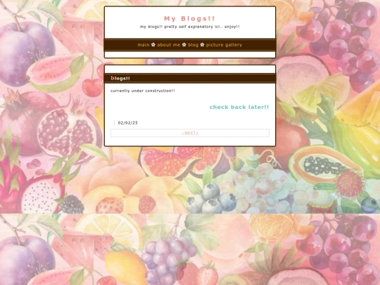 blog screenshot