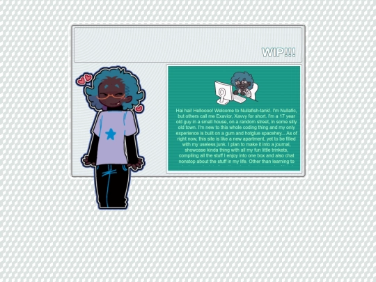about/webmaster screenshot