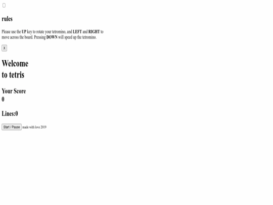 index screenshot