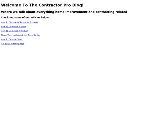blog screenshot