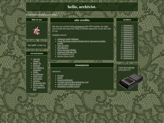 credit screenshot