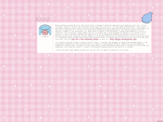 blog screenshot