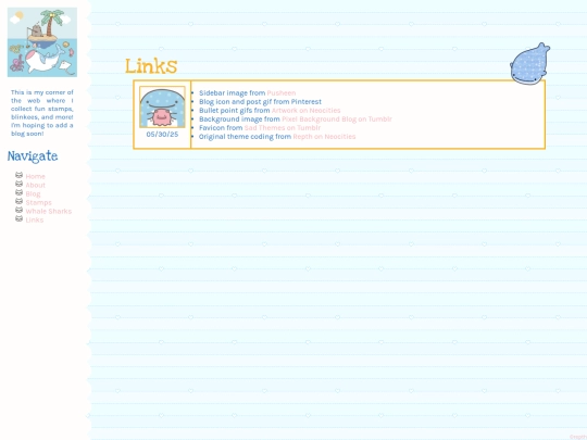 links screenshot