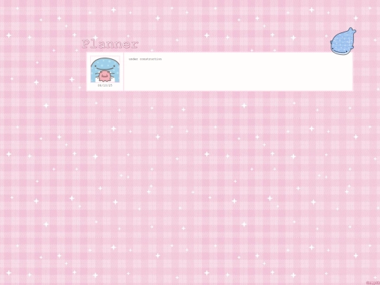 planner screenshot