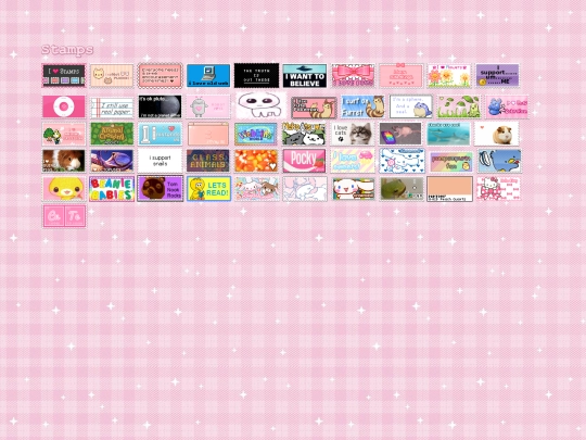 stamps screenshot