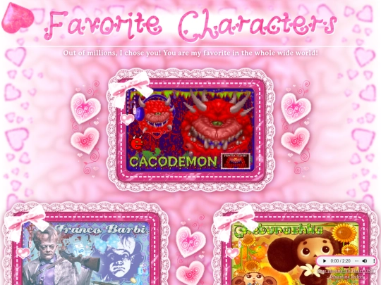 favchar screenshot
