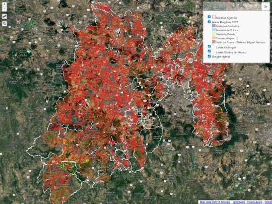 Áreas Elegibles 2025/visualizador screenshot