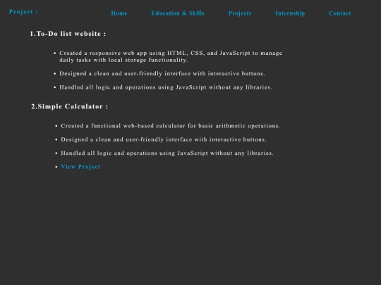 Portfolio/project screenshot