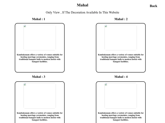 mahal screenshot
