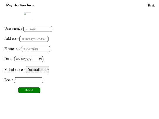 onlineevent/decform screenshot