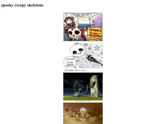 skeletons screenshot