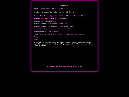 music screenshot
