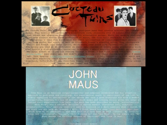 bands screenshot