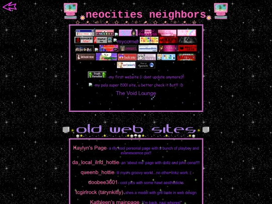 links screenshot