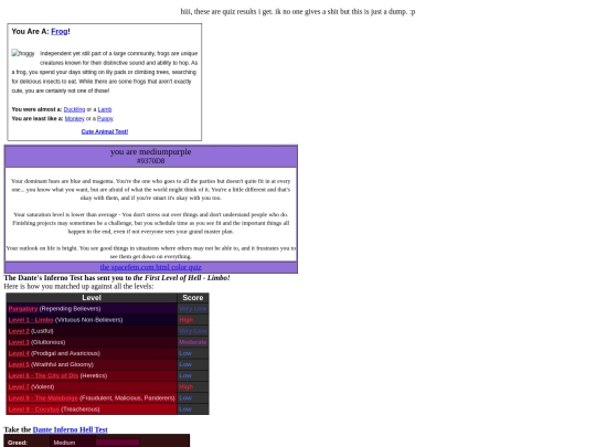 quiz screenshot