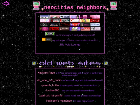 sites screenshot