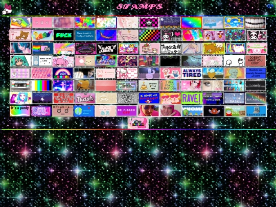 stamps screenshot