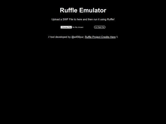 Apps/ruffle screenshot