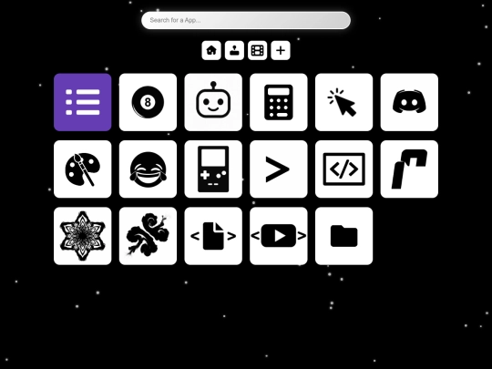 apps screenshot
