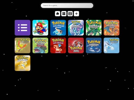emulated screenshot