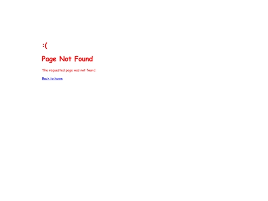not_found screenshot