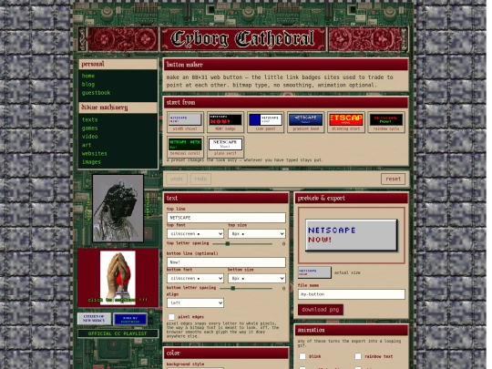 tools/button-maker screenshot