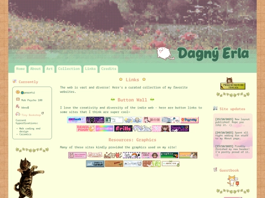 links screenshot