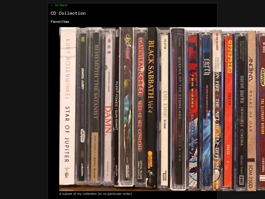 cd_collection screenshot