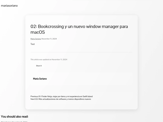blog/post2 screenshot