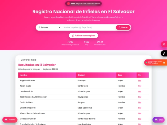 infieles screenshot