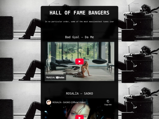 Pages/hall screenshot