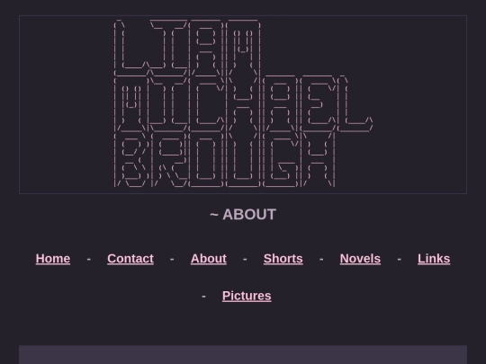 authorabout screenshot