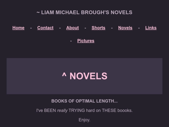 authornovels screenshot