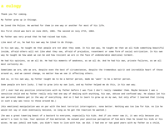 eulogy screenshot