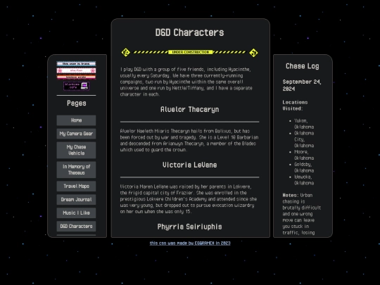 dnd-characters screenshot