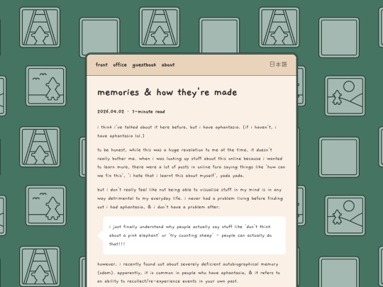 office/2026-04-02-memories-and-how-theyre-made screenshot