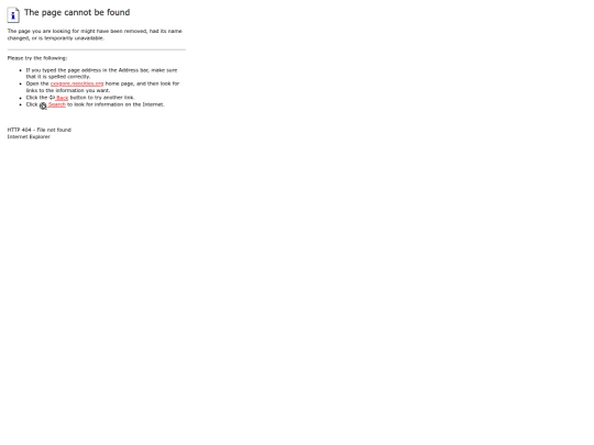 not_found screenshot