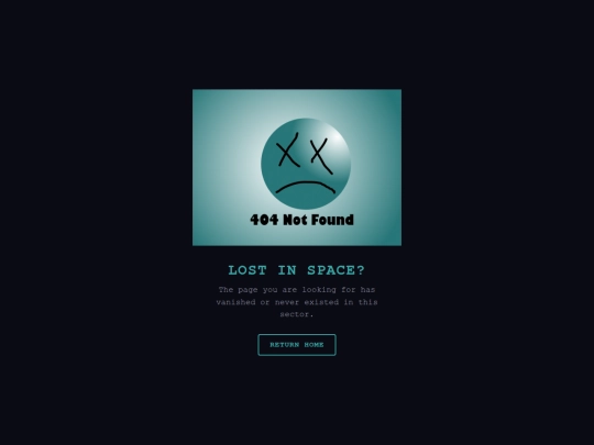 not_found screenshot