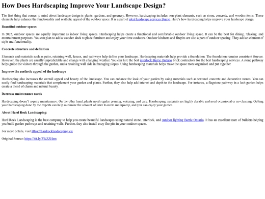 HowDoesHardscapingImproveYourLandscapeDesign screenshot